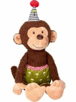 Neu ❤️ Spielzeug Die Spiegelburg BabyGlück: Affe (ca. 35 Cm) Günstig Kaufen 🔔