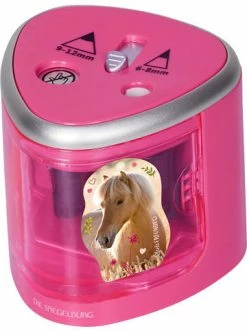 Neu 🌟 Büro-, Schulbedarf & Kreativbedarf Die Spiegelburg Elektrischer Anspitzer Pferdefreunde Günstig Kaufen 😍