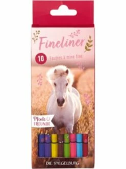 Aktion 🔥 Büro-, Schulbedarf & Kreativbedarf Die Spiegelburg Fineliner Pferdefreunde, 10 Farben Günstig Kaufen 👍