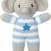 Blitzangebot 🎁 Spielzeug Die Spiegelburg Häkel-Rassel Elefant BabyGlück, Hellblau Günstig Kaufen 🔥 -Die-Spiegelburg Store die spiegelburg hakel rassel elefant babygluck hellblau