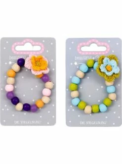 Aktion 👍 Accessoires Die Spiegelburg Holz-Armband Mit Blume Beautiful Stars, Sortiert Günstig Kaufen 🔔