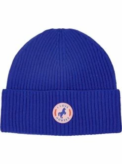 Auslauf 🛒 Accessoires Die Spiegelburg Mütze, Royal Blue (one Size) I LOVE HORSES Günstig Kaufen ✨