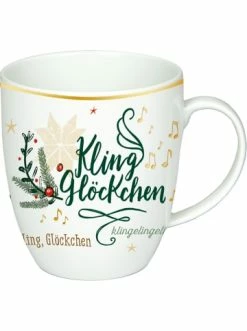 Rabatt 🌟 Küche Die Spiegelburg Porzellan-Tasse "Kling Glöckchen" Alle Jahre Wieder Günstig Kaufen ⌛