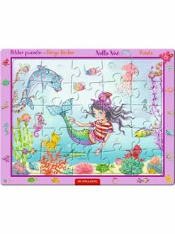 Coupon 🔥 Spielzeug Die Spiegelburg Rahmenpuzzle - Nella Nixe (25 Teile) Günstig Kaufen 😍