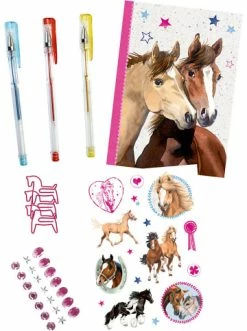 Am billigsten 🧨 Büro-, Schulbedarf & Kreativbedarf Die Spiegelburg Schreibset Pferdefreunde, 26-tlg. Günstig Kaufen 🤩