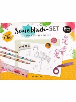 Beste Bewertungen von 🎉 Büro-, Schulbedarf & Kreativbedarf Die Spiegelburg Schreibtischset I LOVE PAPER, 13-tlg. Günstig Kaufen 🔔