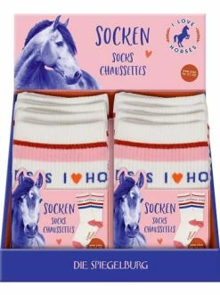 Bestes Angebot 😍 Bekleidung Die Spiegelburg Socken College, One Size (Gr. 31-35) I LOVE HORSES Günstig Kaufen 🧨 -Die-Spiegelburg Store die spiegelburg socken college one size gr 31 35 i love horses 2