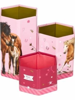 Aktion 🎉 Büro-, Schulbedarf & Kreativbedarf Die Spiegelburg Stifteköcher Pferdefreunde Günstig Kaufen 😉